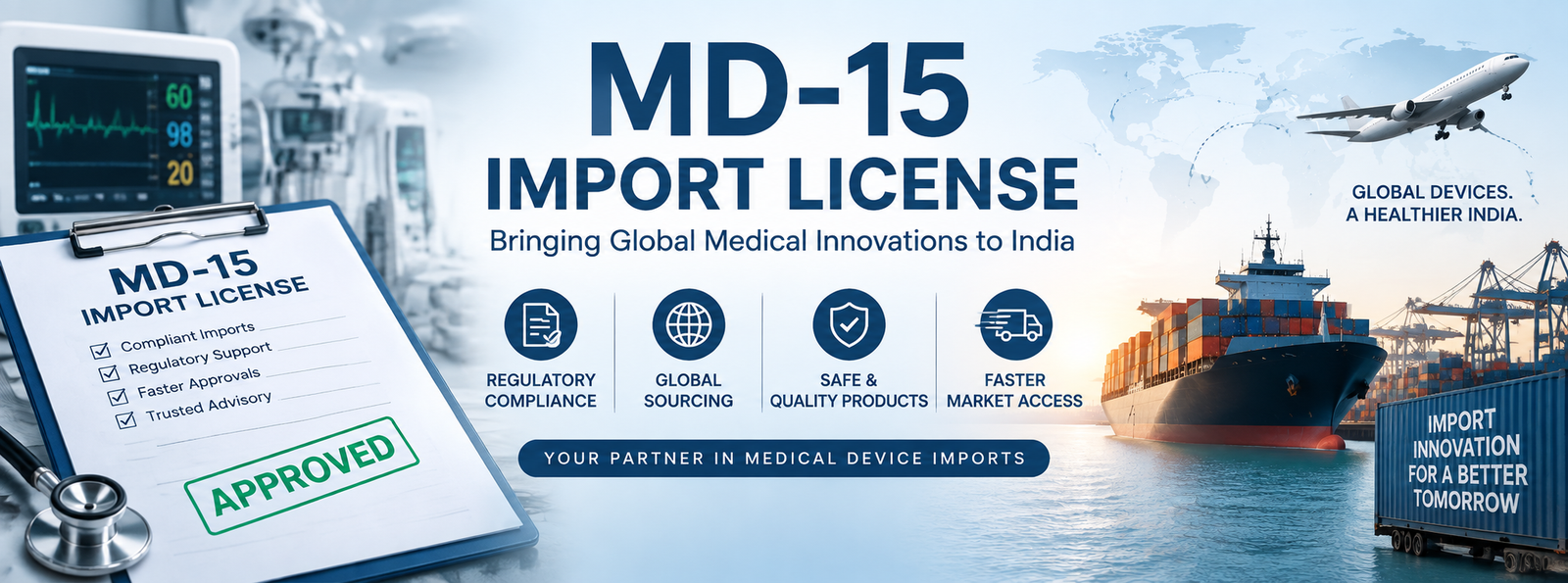 MD-15 Import License