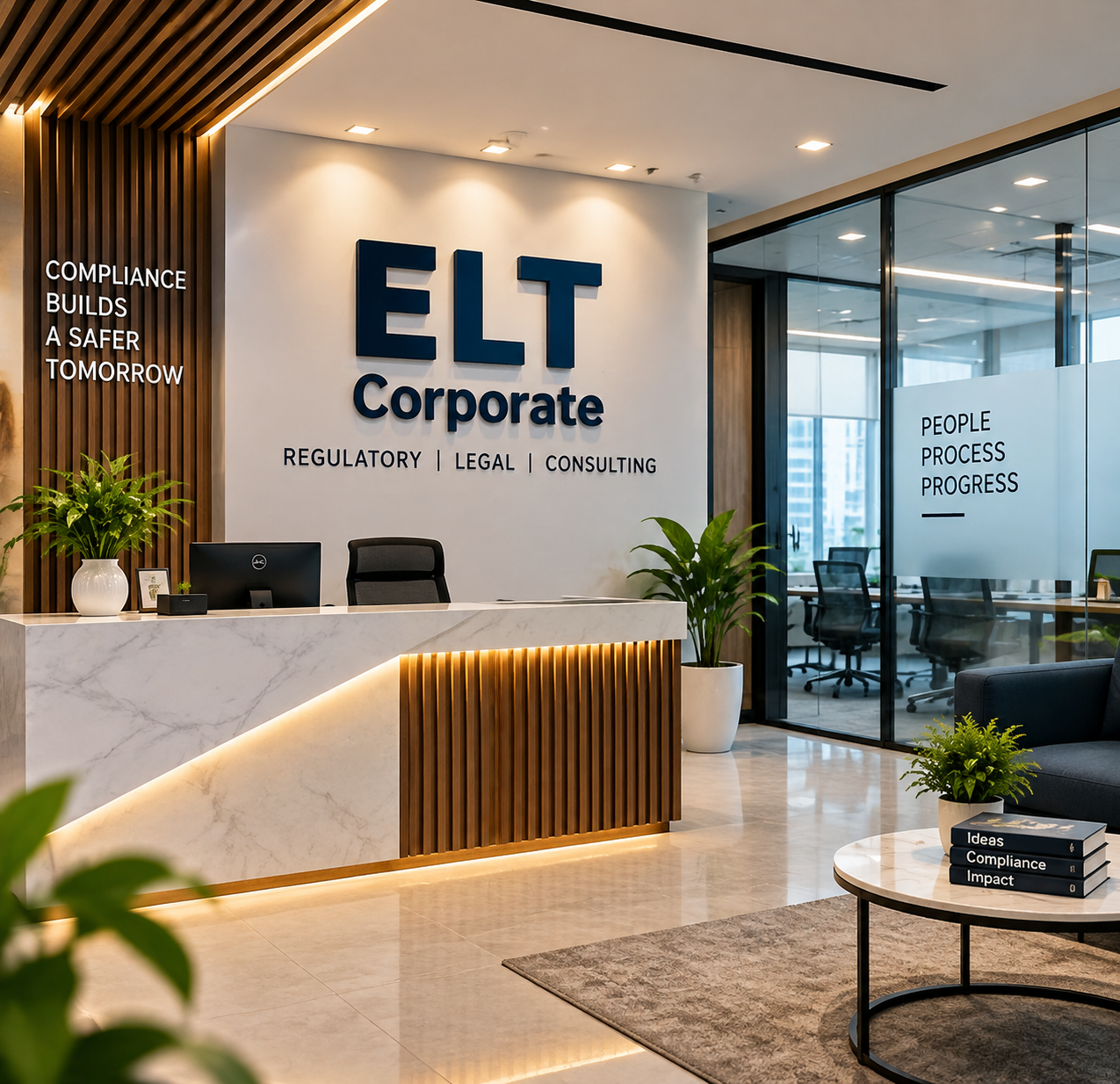 ELT Corporate office reception