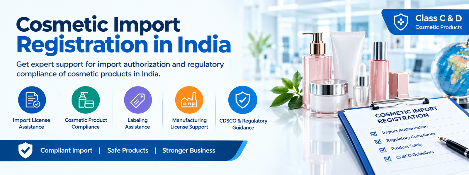 Cosmetic Import Registration in India