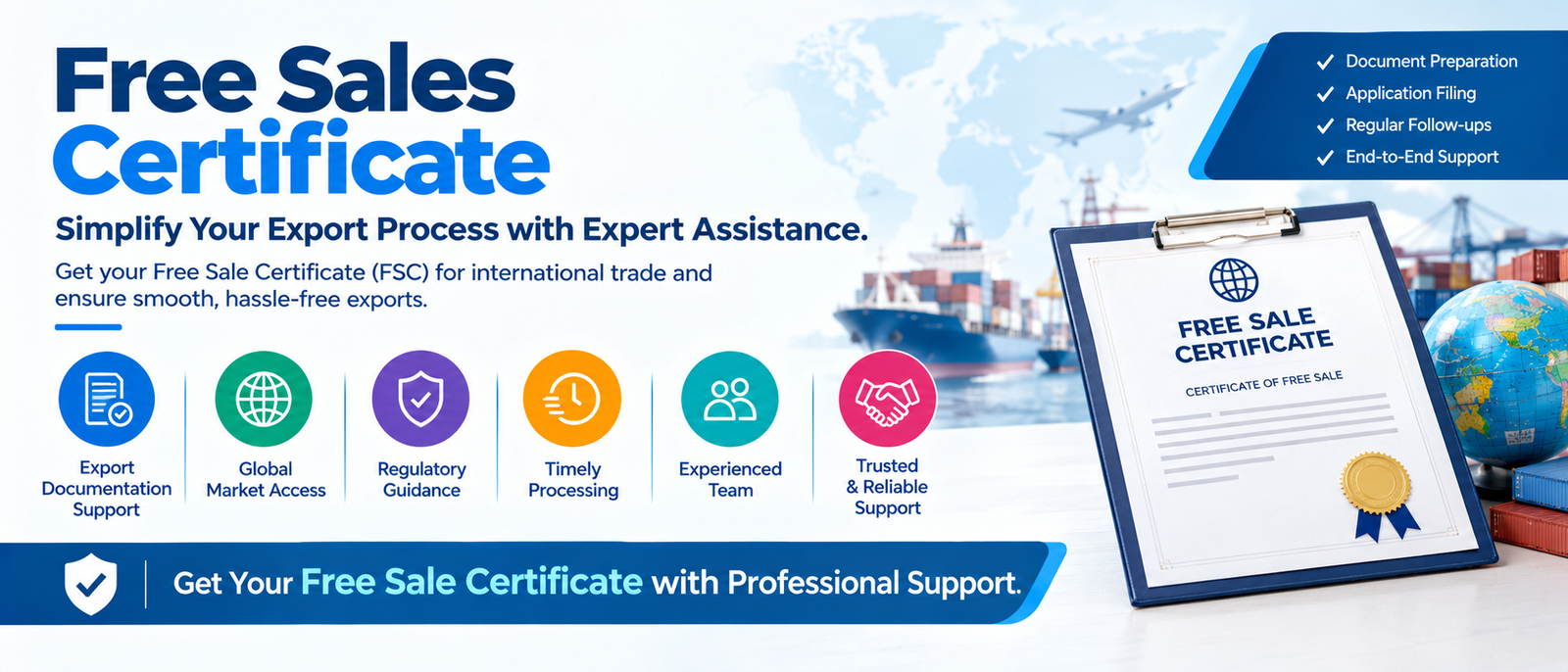 Free Sale Certificate in India