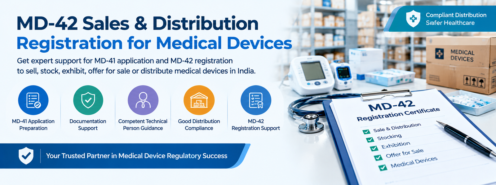 MD-42 Sales & Distribution Licence for Medical Devices