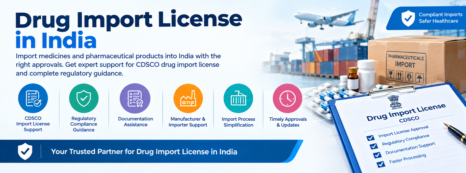 Drug Import License in India