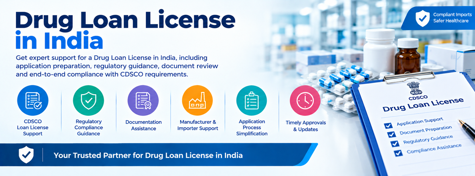 Drug Loan License in India