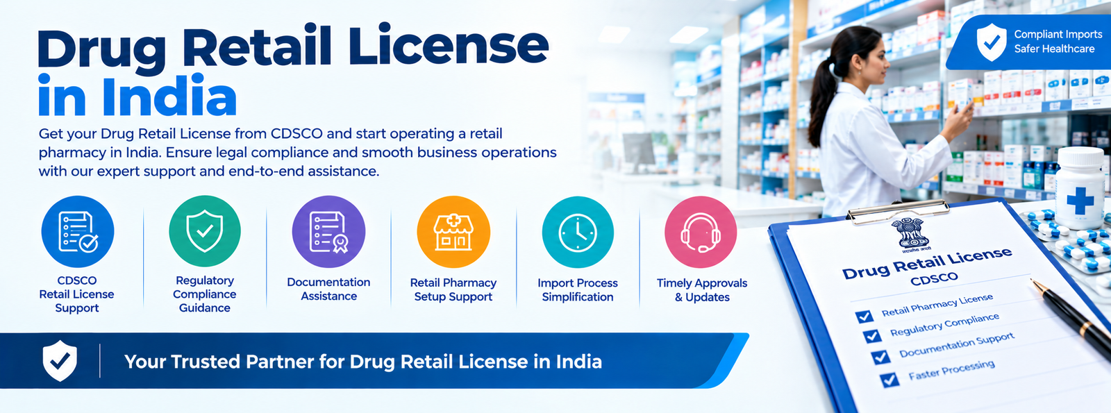 Drug Retail License in India